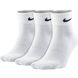 Носки Nike Lightweight Quarter 3-pack white — SX4706-101, 34-38, 884726577127