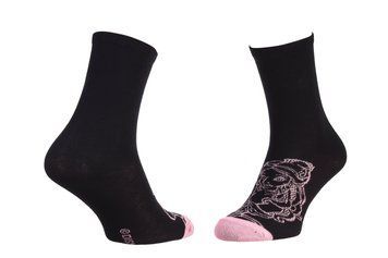 Шкарпетки Disney Princess Belle 1-pack black/pink &mdash; 13892320-5, 36-41, 3349610000589