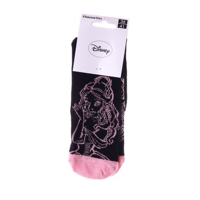 Носки Disney Princess Belle 1-pack black/pink — 13892320-5, 36-41, 3349610000589