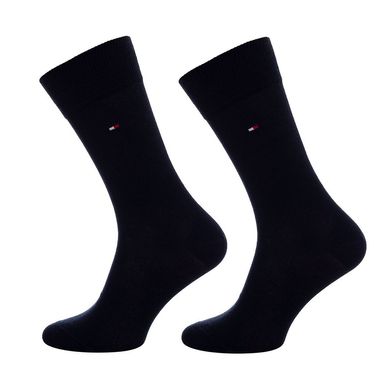 Носки Tommy Hilfiger Socks Pop Stripe 2-pack black/blue — 482011001-085, 43-46, 8718824568454