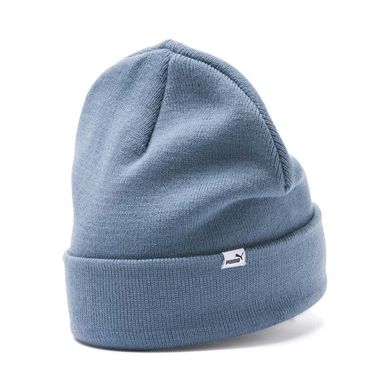 Шапка Puma Men's Mid Fit Beanie blue — 2170807, One Size, 4060981732280