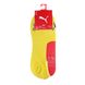 Шкарпетки Puma Footie Unisex 2-pack gray/yellow — 141011001-003, 35-38, 8718824799711