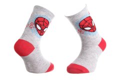 Носки Marvel Spider Man Head Spiderman + Stars gray — 43890147-3, 19-22, 3349610003511