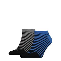 Шкарпетки Puma Unisex Sneaker 2-pack black/gray/blue — 101001001-020, 39-42, 8718824798349