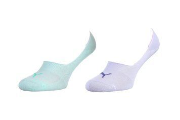 Шкарпетки Puma FOOTIE 2P UNISEX фіолетовий, м'ятний Уні 39-42