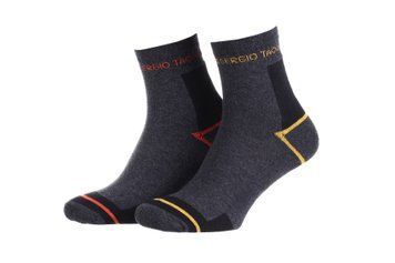 Шкарпетки Sergio Tacchini 3-pack чорний, сірий Уні 36-40