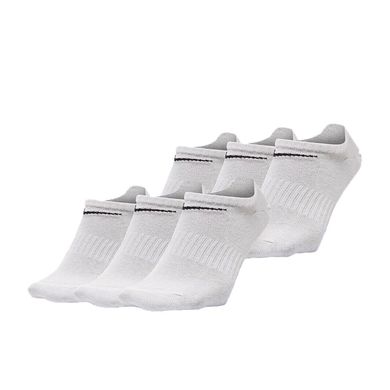 Шкарпетки Nike 6-pack white — SX7679-100, 38-42, 888408294791