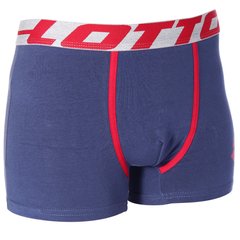 Трусы-боксеры Lotto Men's Boxer 1-pack blue/red — 30510418-2, L, 3349610015545