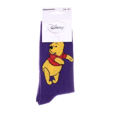Носки Disney Winnie Front / Behind 1-pack violet — 13893220-5, 36-41, 3349610001029