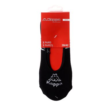 Шкарпетки Kappa 3-pack black/white — 93513809-1, 43-46, 3349605064817