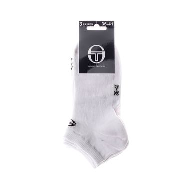 Шкарпетки Sergio Tacchini 3-pack white — 13151667-1, 36-41, 3349600154094
