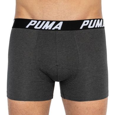 Трусы-боксеры Puma Bold Stripe Boxer 2-pack gray — 501002001-200, M, 8718824805252