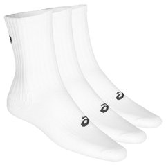 Носки Asics Crew Sock 3-pack white — 155204-0001, 35-38, 8718837138323