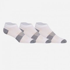 Шкарпетки Asics Lyte Sock 3-pack white/grey — 3033A586-0001, 43-46, 8718837147004