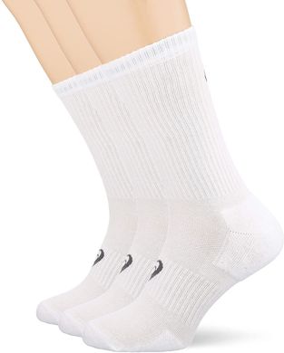 Носки Asics Crew Sock 3-pack white — 155204-0001, 35-38, 8718837138323