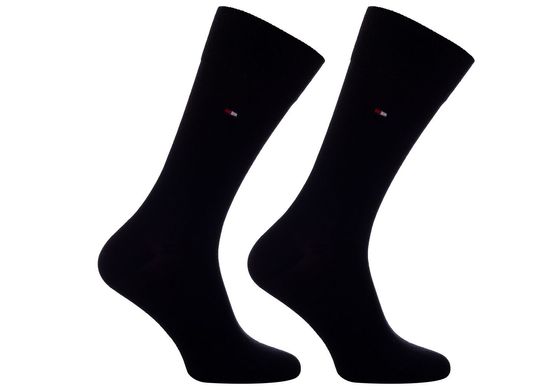 Шкарпетки Tommy Hilfiger Socks Pop Stripe 2-pack black — 482011001-200, 39-42, 8718824568485