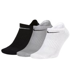 Носки Nike Everyday Lightweight No Show black/gray/white — SX7678-901, 46-50, 888407239342