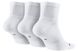 Шкарпетки Nike Jordan Jumpman Quarter 3-pack white — SX5544-100, 43-46, 666003486021