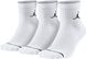 Шкарпетки Nike Jordan Jumpman Quarter 3-pack white — SX5544-100, 46-50, 666003488469