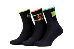 Шкарпетки Sergio Tacchini 3-pack green/yellow/oragne — 13520106-2, 35-37, 3349600139626