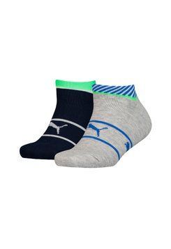 Шкарпетки Puma BOYS SNEAKER 2P STRIPE темно-синій, сірий Діт 39-42