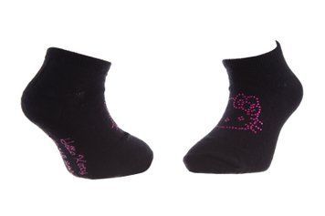 Шкарпетки Hello Kitty Head Of Hk In Rhinestone black &mdash; 83846423-2, 27-30, 3349610006543