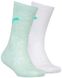 Шкарпетки Puma Kids' Classic Socks 2-pack white/light green — 252392-011, 39-42, 8718824800851