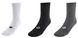 Носки Asics Crew Sock 3-pack black/gray/white — 155204-0701, 39-42, 8718837138378