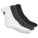 Шкарпетки Asics Crew Sock 3-pack black/gray/white — 155204-0701, 35-38, 8718837138361