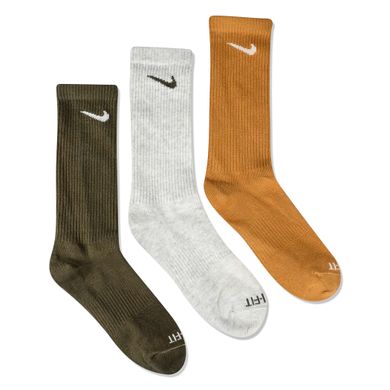 Носки Nike Everyday Plus Ltwt Crew 3-pack multicolor — DC7537-909, 42-46, 194954837505