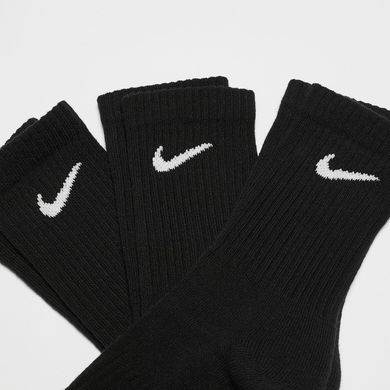 Носки Nike Cotton Crew 3-pack black — SX4700-001, 42-46, 884726525814