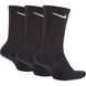 Шкарпетки Nike Cotton Crew 3-pack black — SX4700-001, 34-38, 884726525791