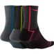 Шкарпетки Nike Everyday Plus Lightweight Ankle 3-pack black/gray — CK6021-907, 42-46, 194500816626