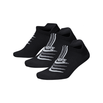 Шкарпетки Nike W NK EVERYDAY PLUS LTWT NS 3PR чорний Жін 34-38