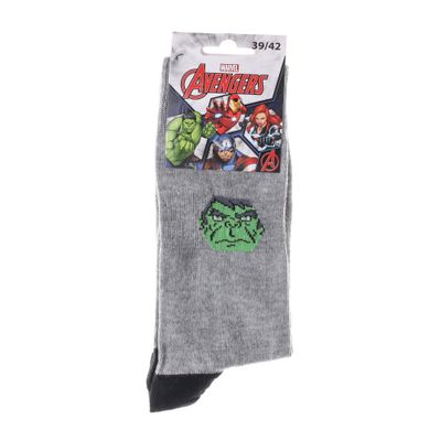 Шкарпетки Marvel Hulk 1-pack gray — 93152262-4, 39-42, 3349610010588