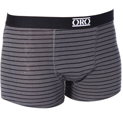 Трусы-боксеры Oro Men's Boxer 3-pack black/gray — 30893113-1, XXL, 3349610015804