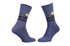 Шкарпетки Minions Minion Pop Quiz 1-pack blue-blue — 93153667-4, 43-46, 3349610011103