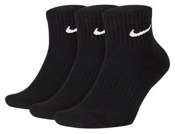 Шкарпетки Nike U NK EVERYDAY CUSH ANKLE 3PR чорний Уні 34-38