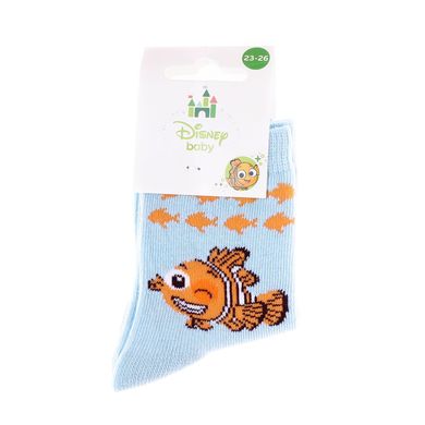Шкарпетки Disney Nemo-Baby Boy Nemo And Wink blue — 43847651-1, 23-26, 3349610003085