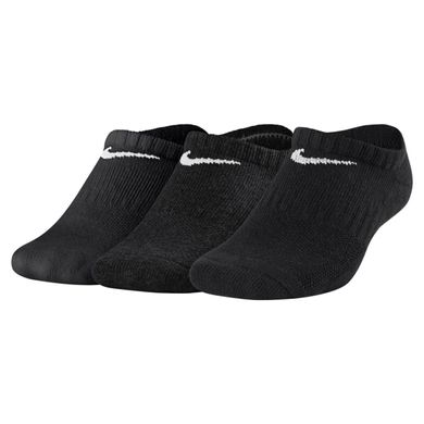 Шкарпетки Nike Performance Cushioned No-Show 3-pack black — SX6843-010, 34-38, 823233892972