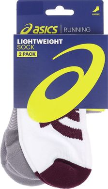 Шкарпетки Asics Lightweight Sock 2-pack white/gray — 130888-039, 39-42, 8718837141842