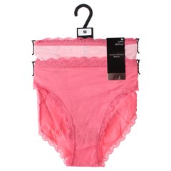 Трусики-слип Manoukian Slips X2 Femme 2-pack coral/pink — 13890784-2, S, 3349610013015