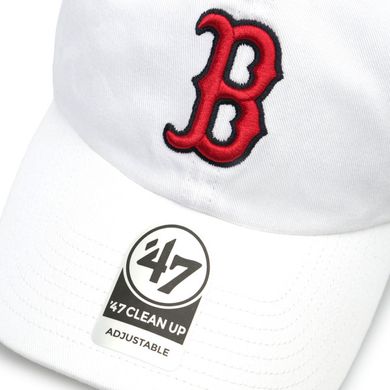 Кепка 47 Brand CLEAN UP RED SOX - B-RGW02GWS-WH, OSFM, 673106945317