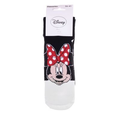 Шкарпетки Disney Minnie Head Minnie 1-pack black white &mdash; 13893120-5, 36-41, 3349610000947
