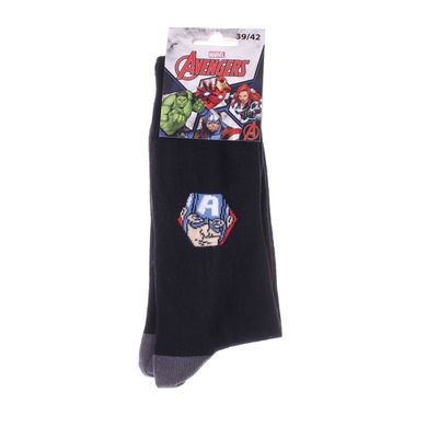 Шкарпетки Marvel Captain America 1-pack black — 93152262-5, 43-46, 3349610010618