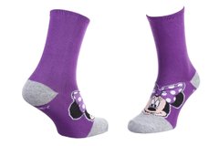 Шкарпетки Disney Minnie Head Minnie 1-pack purple/gray — 13893120-6, 36-41, 3349610000954