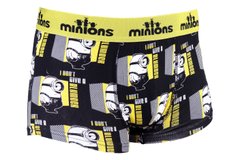 Трусы-боксеры Minions Minion I Don'T Give Cube 1-pack black/yellow — 30890353-1, M, 3349610001586