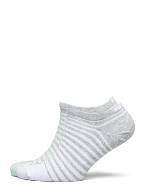 Носки Puma Unisex Sneaker 2-pack gray/white/light green — 101001001-025, 35-38, 8718824798424