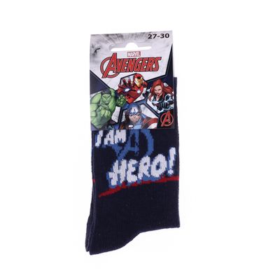 Шкарпетки Marvel I Am A Hero blue — 83899320-2, 35-38, 3349610009858