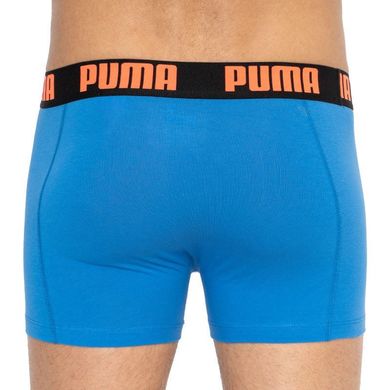 Трусы-боксеры Puma Statement Boxer 2-pack black/blue — 501006001-030, S, 8718824805764